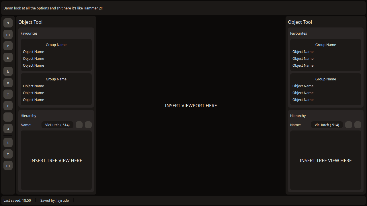 A prototype GUI for my fictional Dromed replacement. I&rsquo;m still working on the styling and functionality.